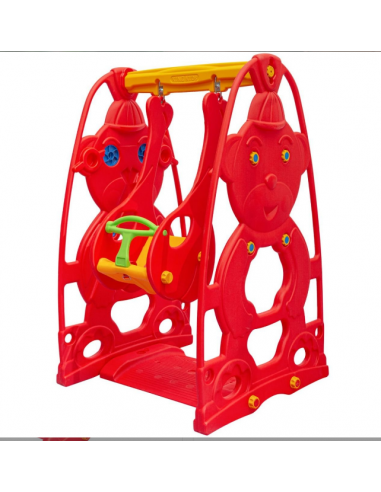 King Kids Sevimli Teddy Salıncak ST 9062