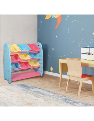 King Kids Saklama Rafı Turkuaz TB...
