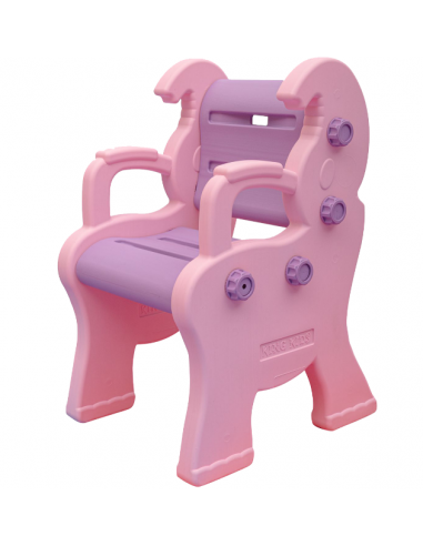 King Kids Kral Sandalye Pembe/Lila LC...