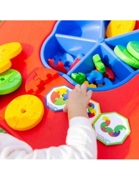 King Kids Yuvarlak Şekiller 72 Parça YS 7080