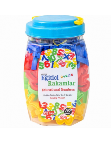 King Kids Eğitici Sayılar 192 Adet EN...