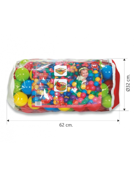 King Kids Oyun Havuzu Topları 500 Adet 90 mm BL 1100 04