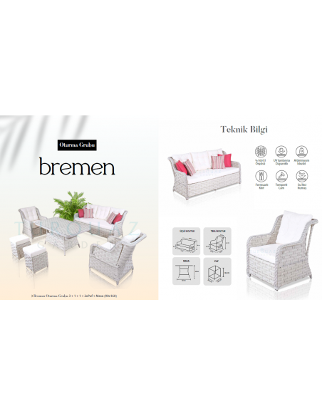 Turquaz Garden Bremen Oturma Grubu