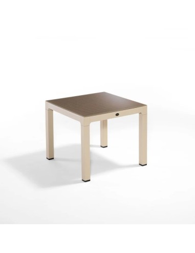 Novussi 90x90 Çizgili Regnum Camlı Masa