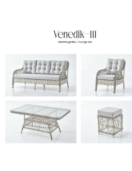 Turquaz Garden Venedik Oturma Grubu