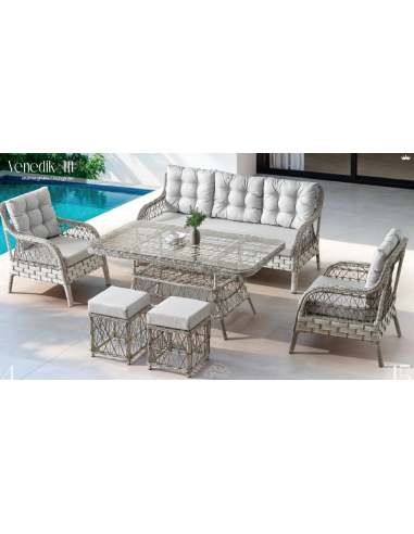 Turquaz Garden Venedik Oturma Grubu