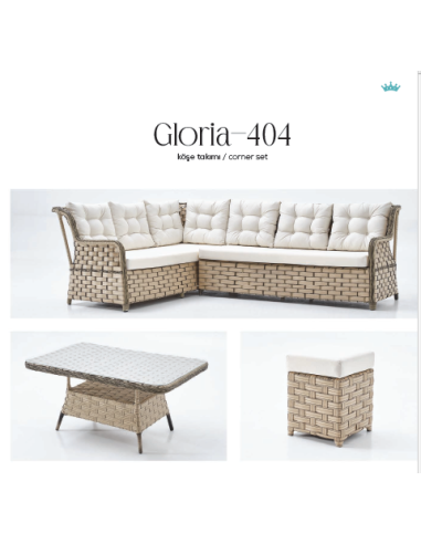 Turquaz Garden Gloria Köşe Takımı