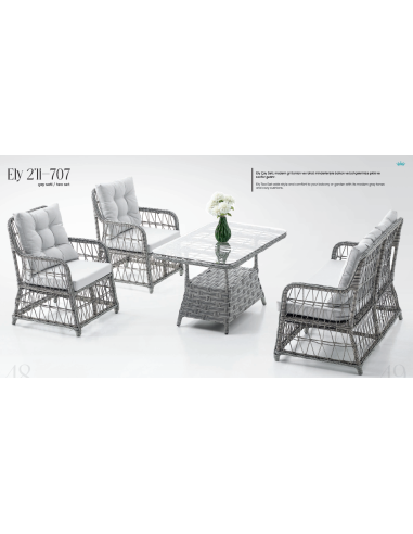 Turquaz Garden Ely 2'li Çay Seti