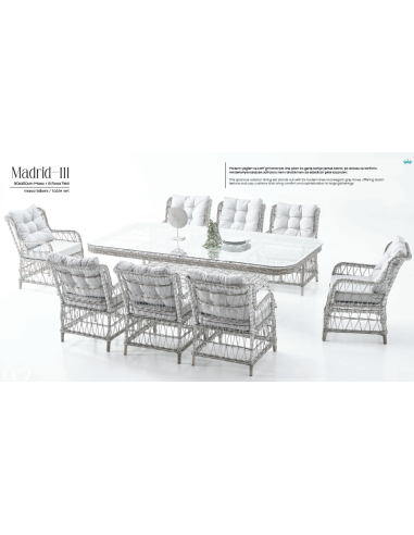 Turquaz Garden Madrid Masa Takımı