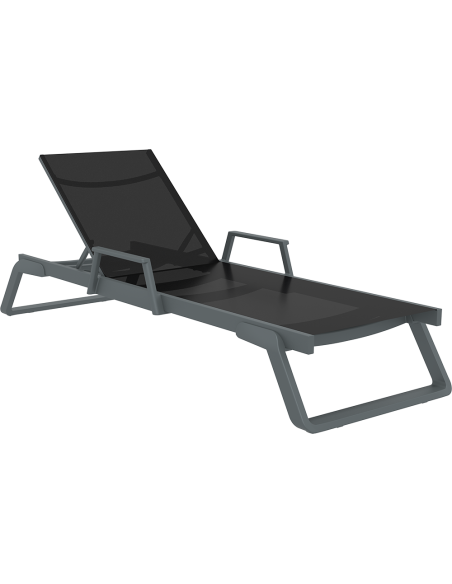 Siesta Tropic Kolçaklı Şezlong