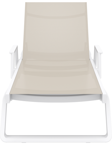 Siesta Tropic Kolçaklı Şezlong