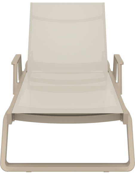 Siesta Tropic Kolçaklı Şezlong
