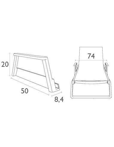 Siesta Tropic Kolçaklı Şezlong