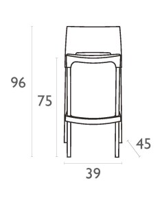 Siesta Gio Bar Taburesi 2