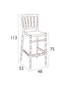 Siesta Opera Bar Sandalyesi... 2