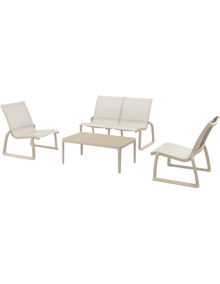 Siesta Pacific Lounge Set (Kolçaksız)