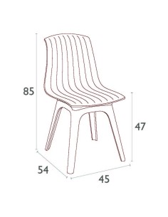 Siesta Allegra-PP Sandalye 2