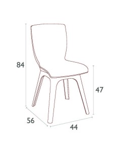 Siesta Mio-PP Sandalye 2