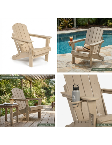 Adirondack Serisi Klasik Katlanır...