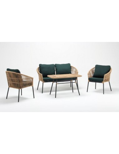 LUCE GARDEN Fagus İkili Rattan Koltuk...