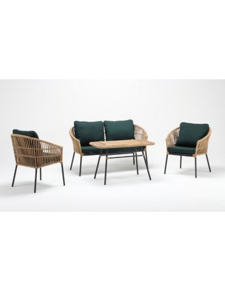LUCE GARDEN Fagus İkili Rattan Koltuk Takımı